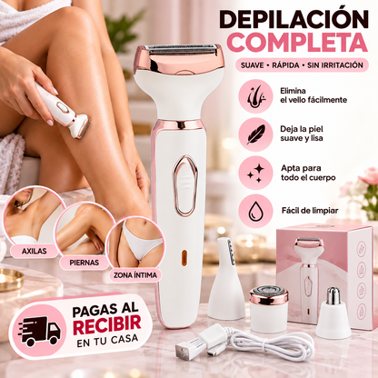 Maquina Depiladora 4 En 1