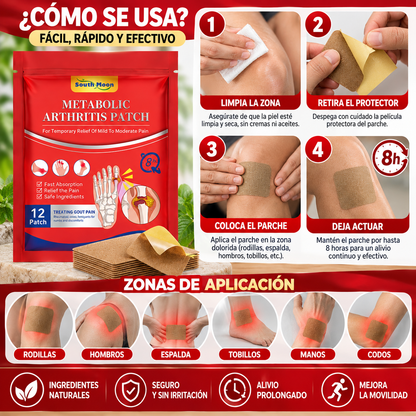 PACK de 3- Parche para Artritis ( 36un)
