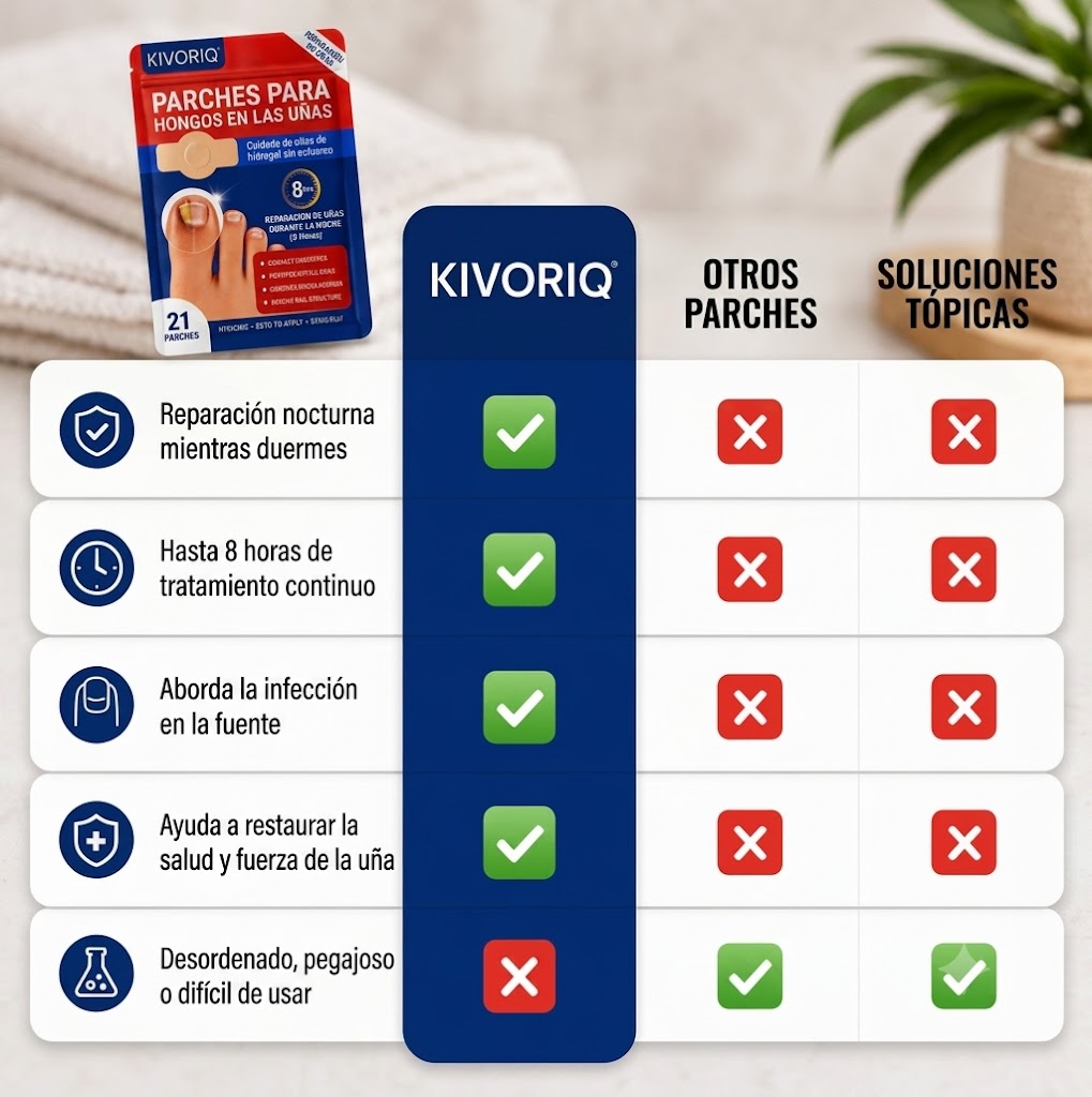 Parches cuidado de uñas durante la noche (2 pack)