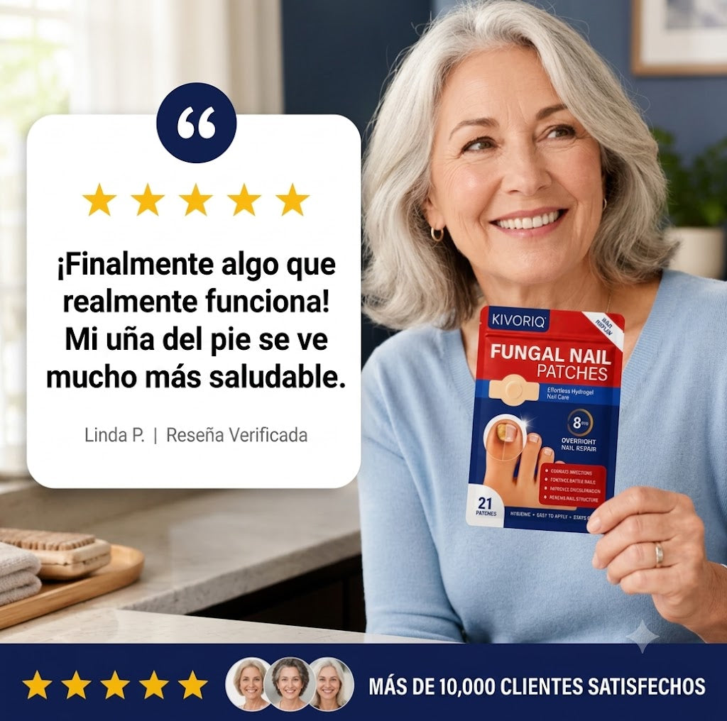 Parches cuidado de uñas durante la noche (2 pack)