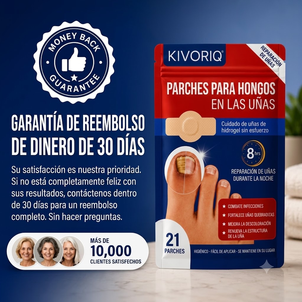 Parches cuidado de uñas durante la noche (2 pack)