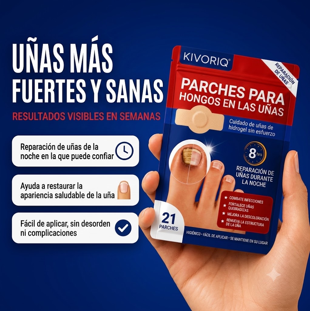 Parches cuidado de uñas durante la noche (2 pack)